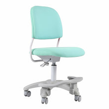 Load image into Gallery viewer, Ergonomic Kids Desk Chair, Adjustable Height and Seat Depth, W/Slipcovers, Detachable Footrest R12-GREEN - QualiSky Ergono...