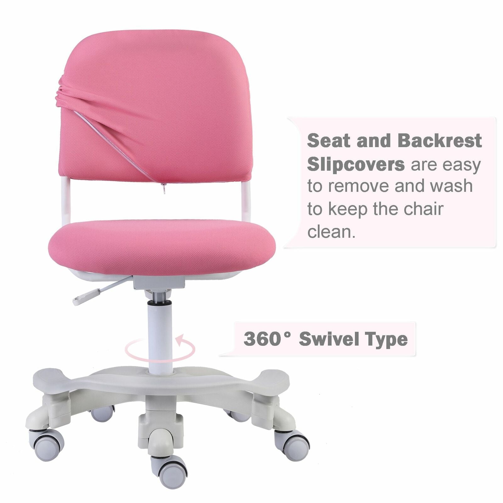Pink child desk chair outlet
