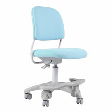 Load image into Gallery viewer, Ergonomic Kids Desk Chair, Adjustable Height and Seat Depth, W/Slipcovers, Detachable Footrest R12-BLUE
