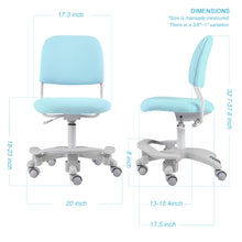Load image into Gallery viewer, Ergonomic Kids Desk Chair, Adjustable Height and Seat Depth, W/Slipcovers, Detachable Footrest R12-GREY
